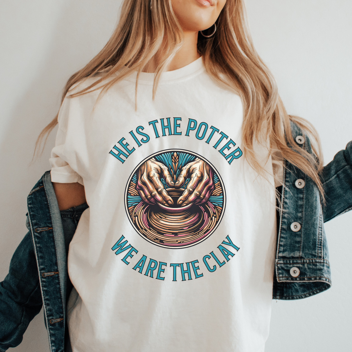 Christian Bible Verse Shirt, He Is The Potter, Trendy Christian Clothes