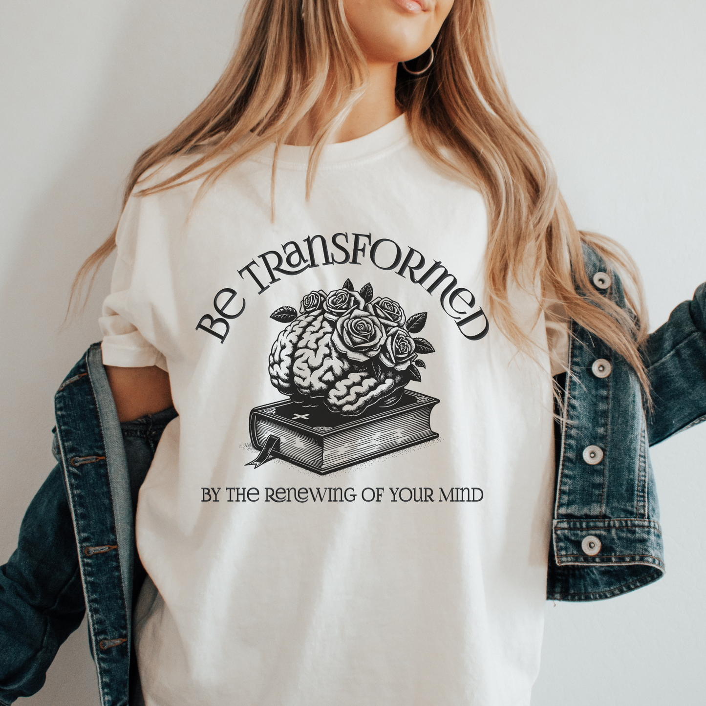 Unisex Scripture Shirt, Be Transformed T-Shirt, Trendy Christian Tee, Christian Clothes