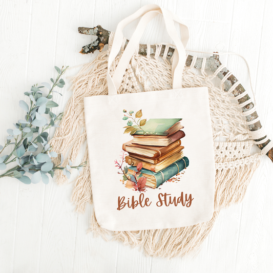 bible tote bag, bible study bag