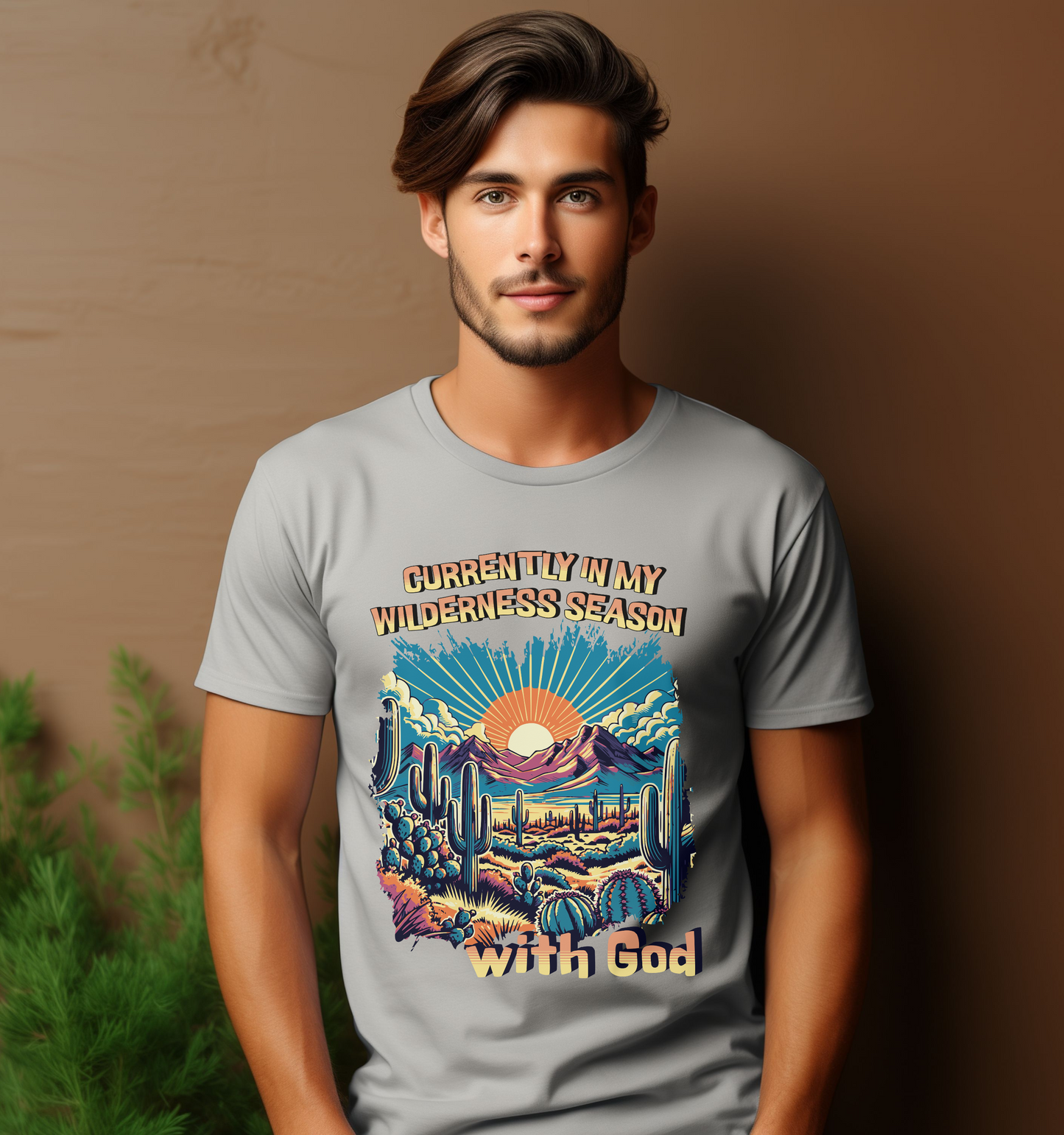 Unisex Funny Christian Tee, Wilderness Season Christian Graphic T-Shirt