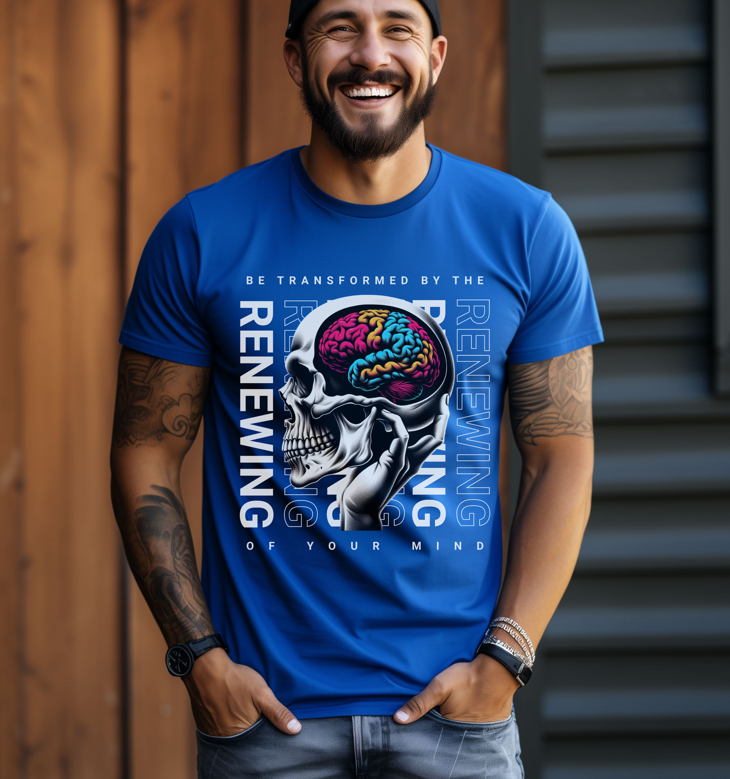 Men's Christian Religious Graphic Tee, Modern Christian Apparel, Christian Streetwear T-shirt, Men's Christian Clothes